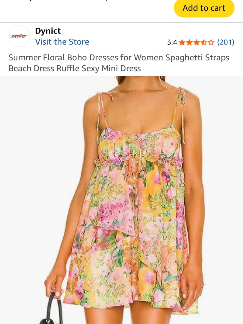 Summer Floral Boho Dresses for Women